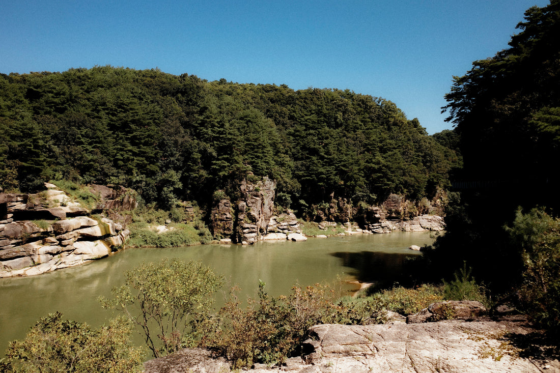 A River Between Seasons — Hantan River