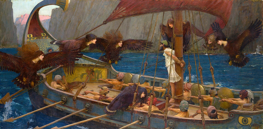 Odysseus, Adorno and a Pair of Greek Sandals