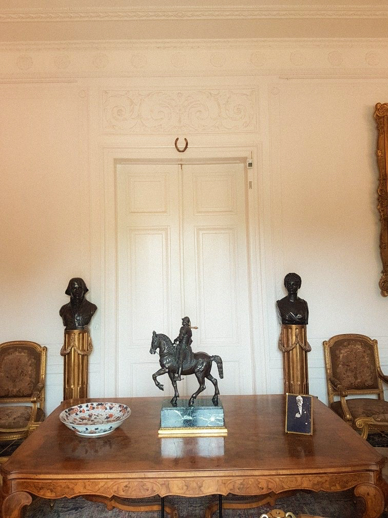 Fortune’s Arc Cast Iron Horseshoe, Hearth Brown