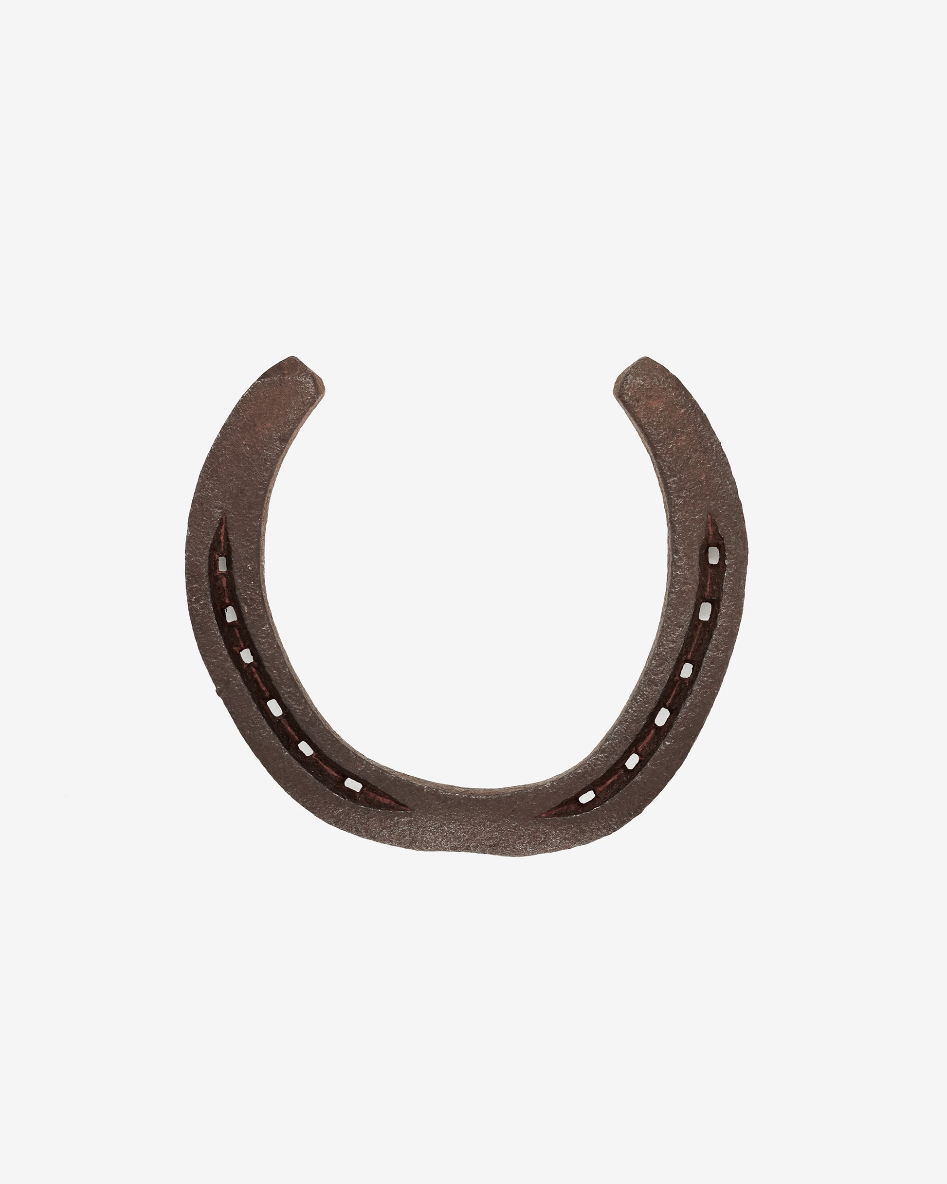 Fortune’s Arc Cast Iron Horseshoe, Hearth Brown