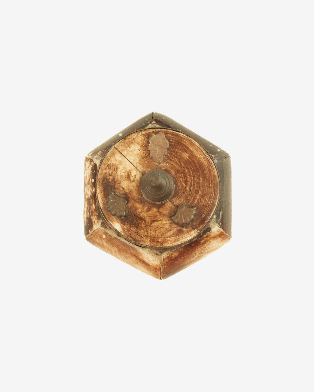 Handmade Camel Bone Trinket Box, Petra 1995