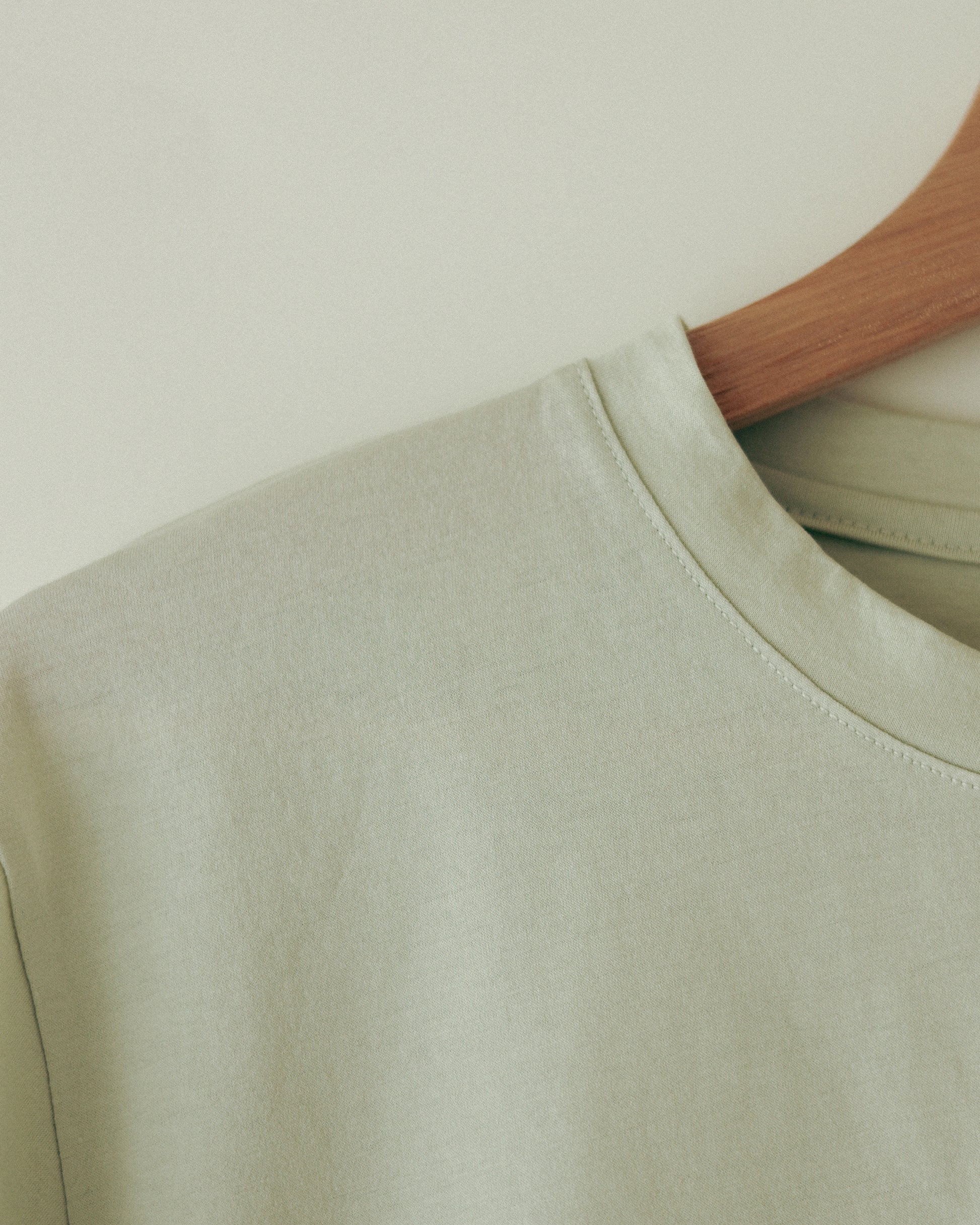 デイジークラシック コットンTシャツ、ライムミスト