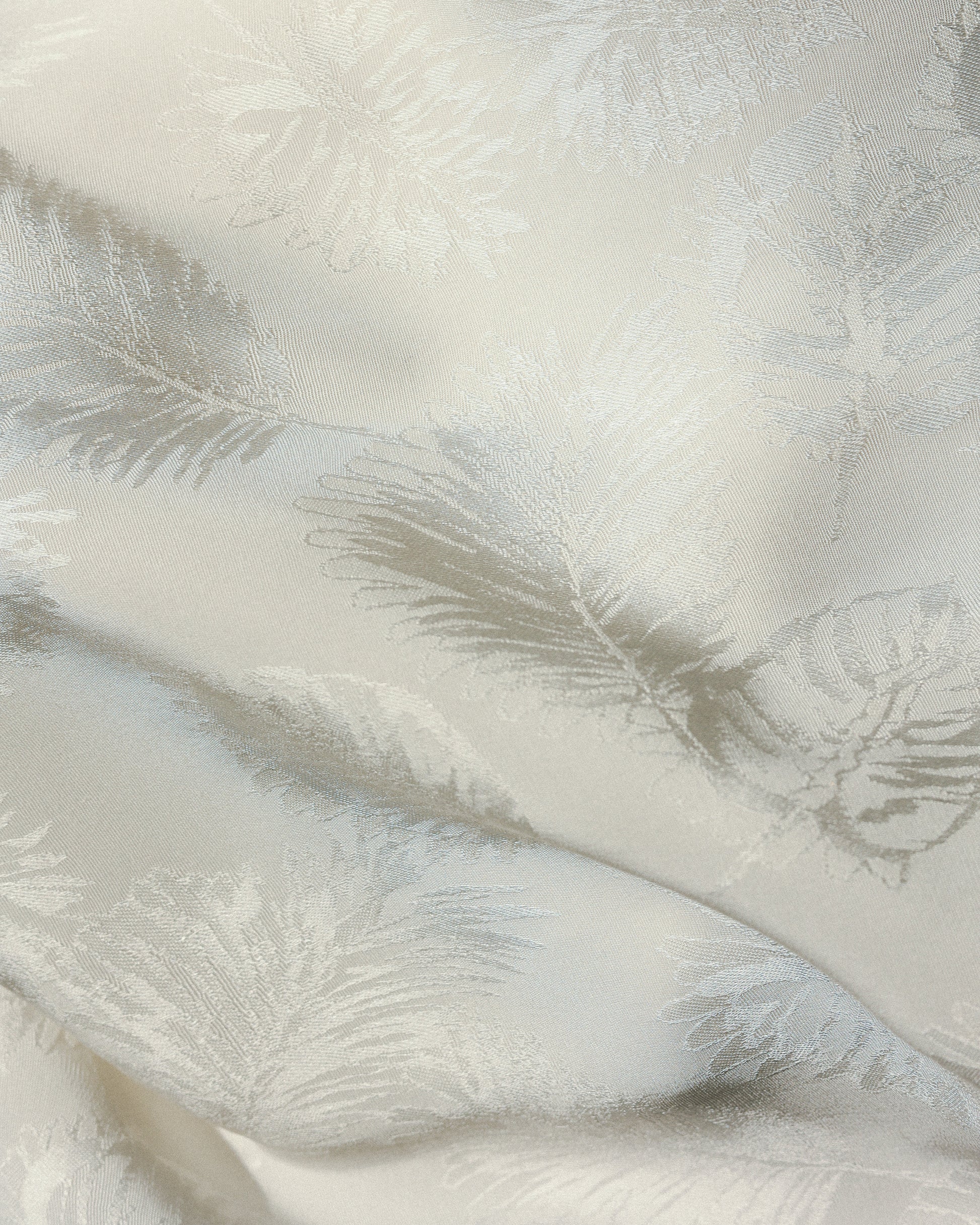 Marie Silk-Light Tassel Scarf, Banila Sky