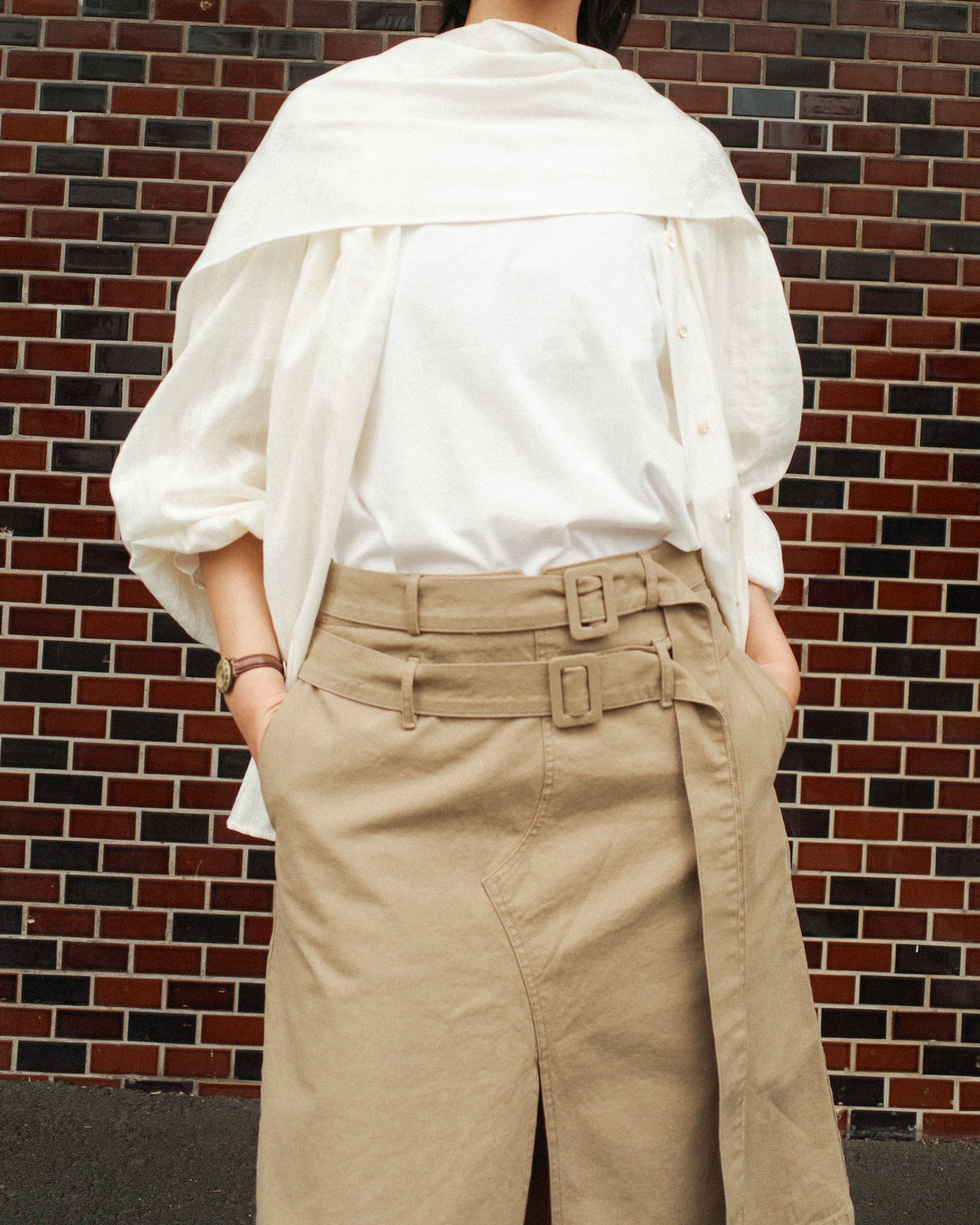 Marie Silk-Light Tassel Scarf, Banila Sky