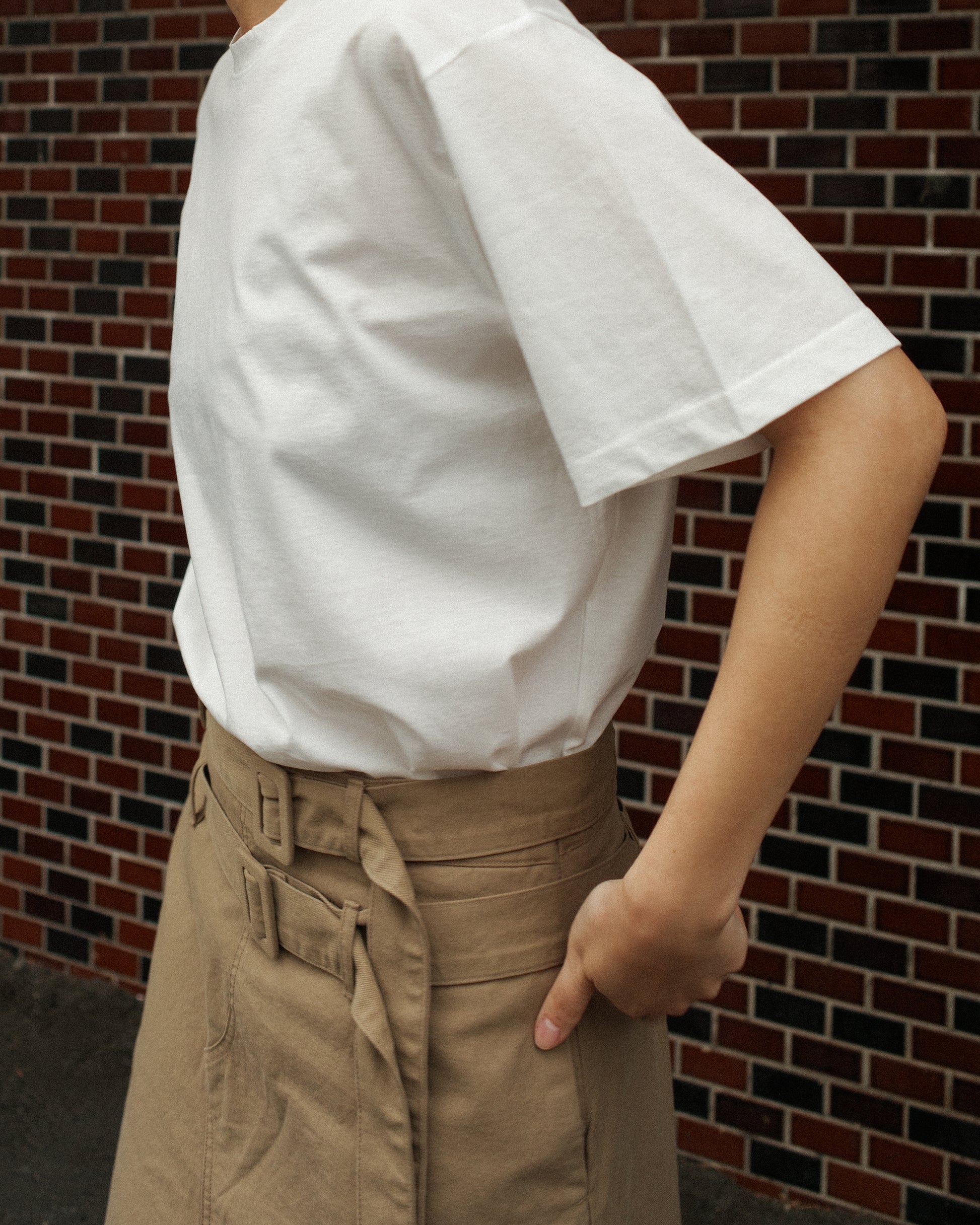 デイジー クラシック コットンTシャツ, ペーパーホワイト