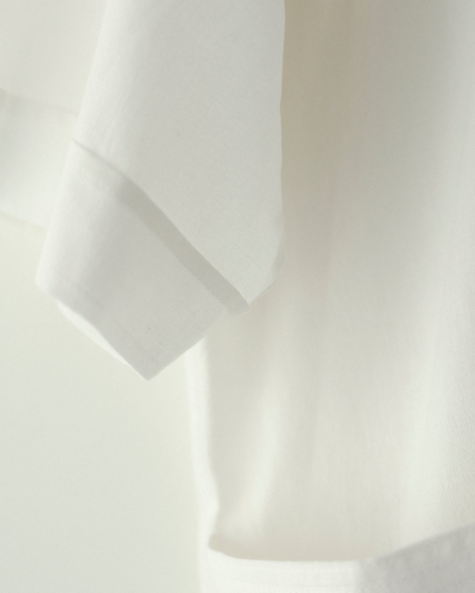 Newton Cotton-linen Oversized Cottage Shirt, Milky White