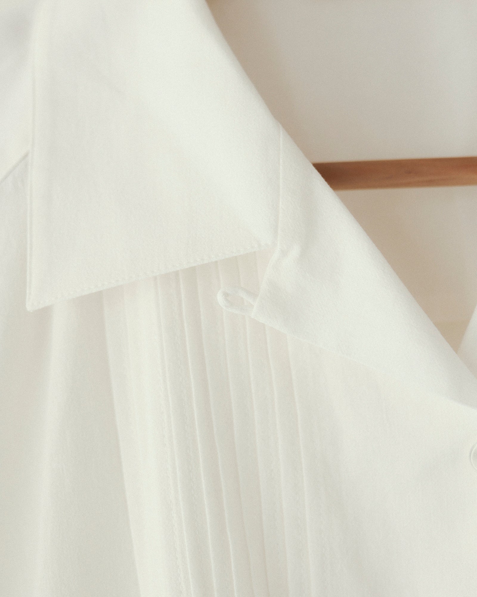 Newton Cotton-linen Oversized Cottage Shirt, Milky White