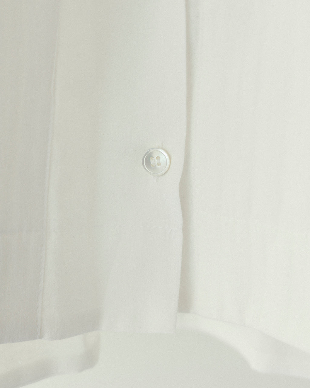 Newton Cotton-linen Oversized Cottage Shirt, Milky White