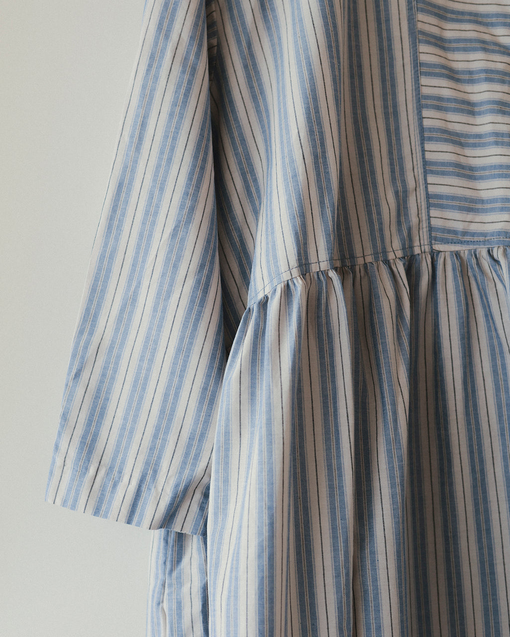 Agnes Stripe Oversized Dress, Cotswold Sky