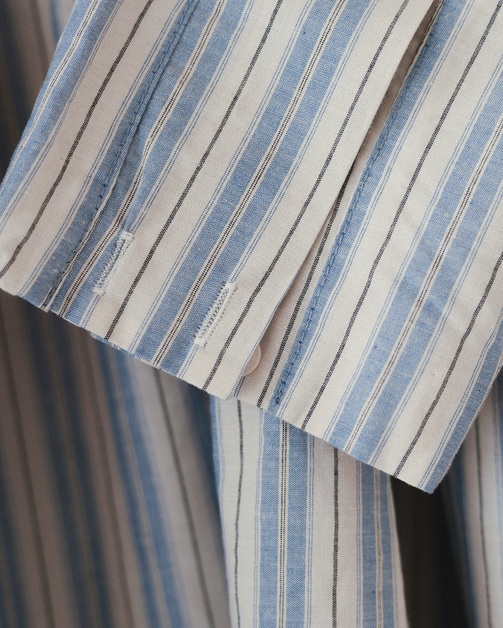 Agnes Stripe Oversized Dress, Cotswold Sky