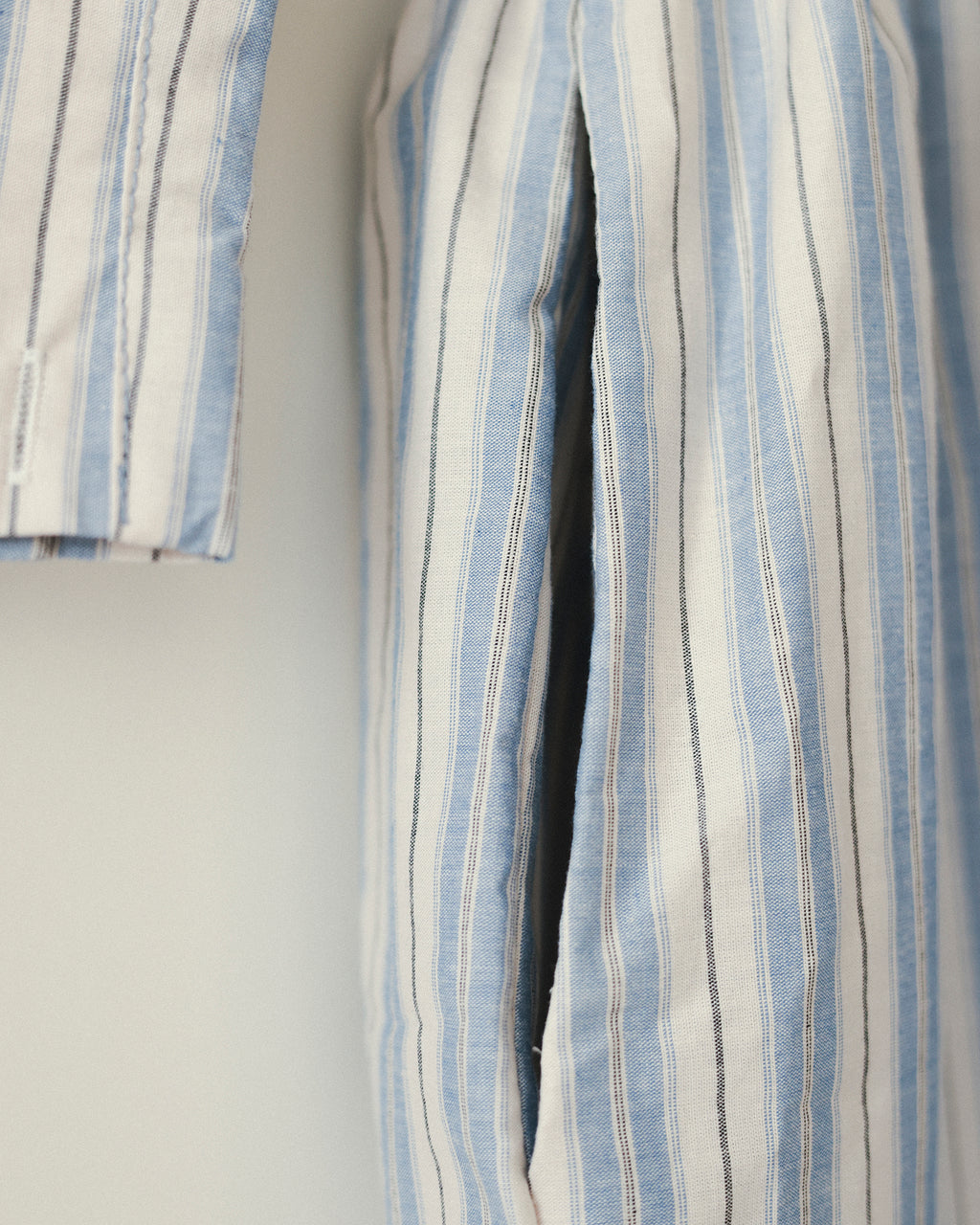 Agnes Stripe Oversized Dress, Cotswold Sky