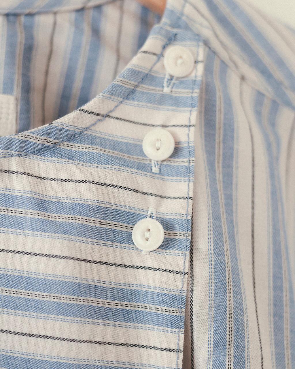 Agnes Stripe Oversized Dress, Cotswold Sky