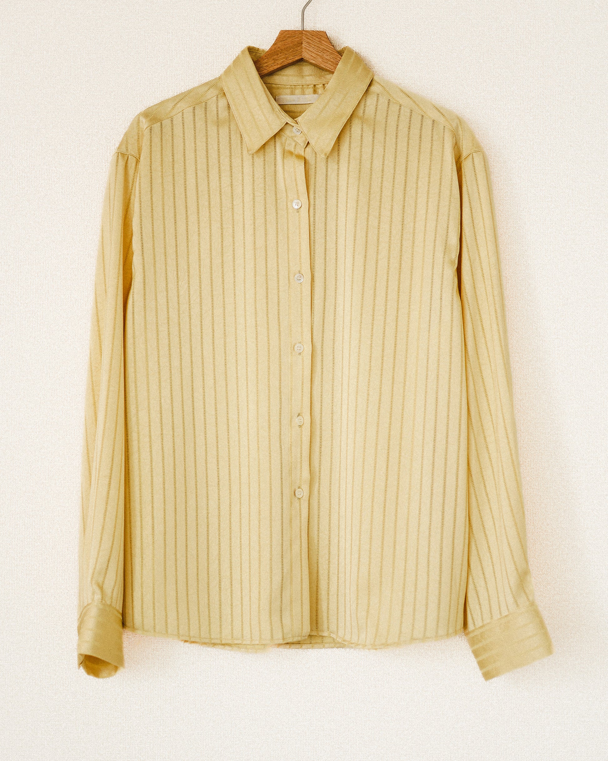 Lumen Fluid Stripe Shirt, Moonbeam