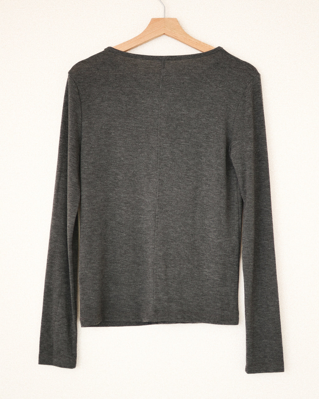 (Back in stock on 10/30) Fleetwood Long Sleeve Tee, Charcoal Grey