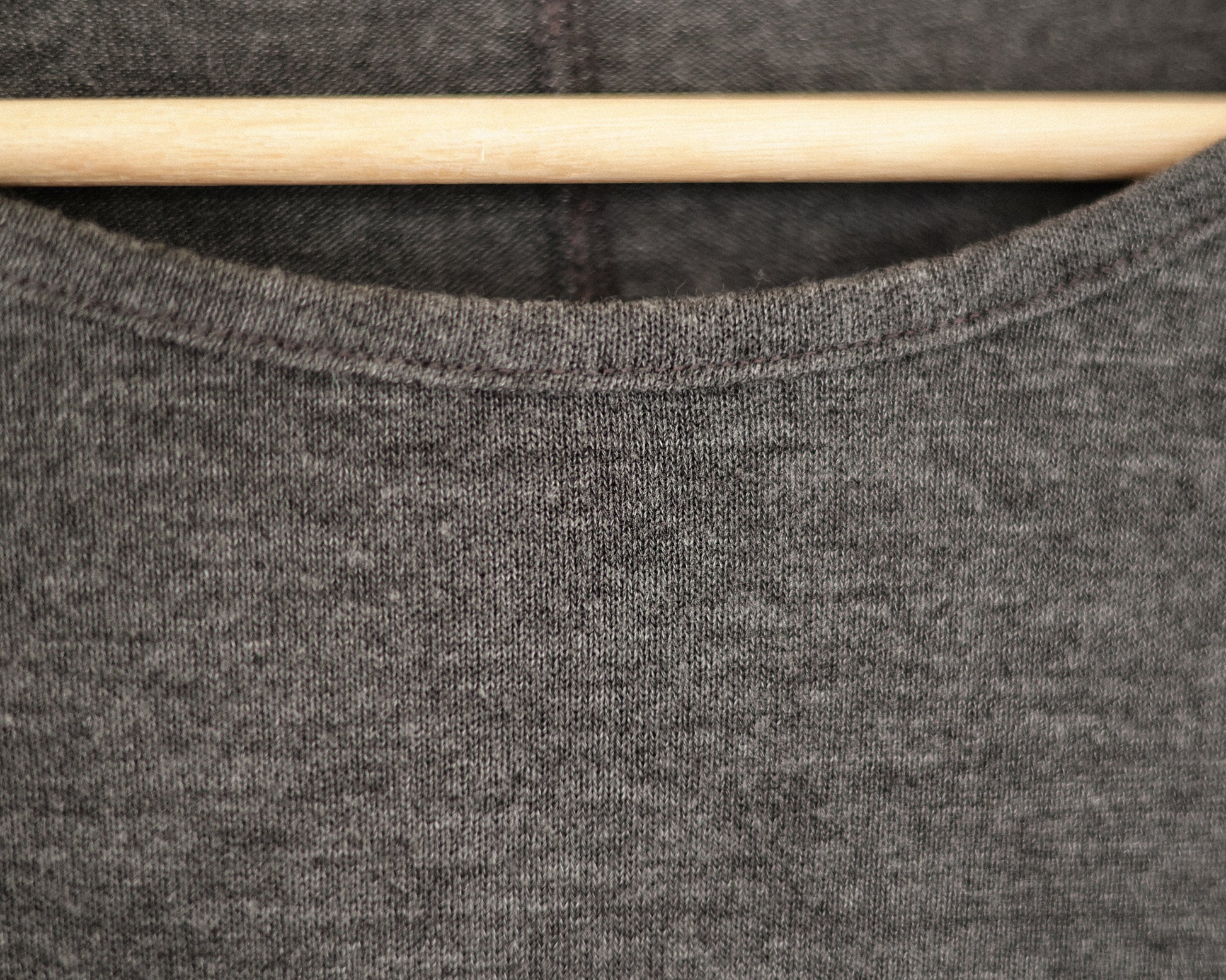 (Back in stock on 10/30) Fleetwood Long Sleeve Tee, Charcoal Grey