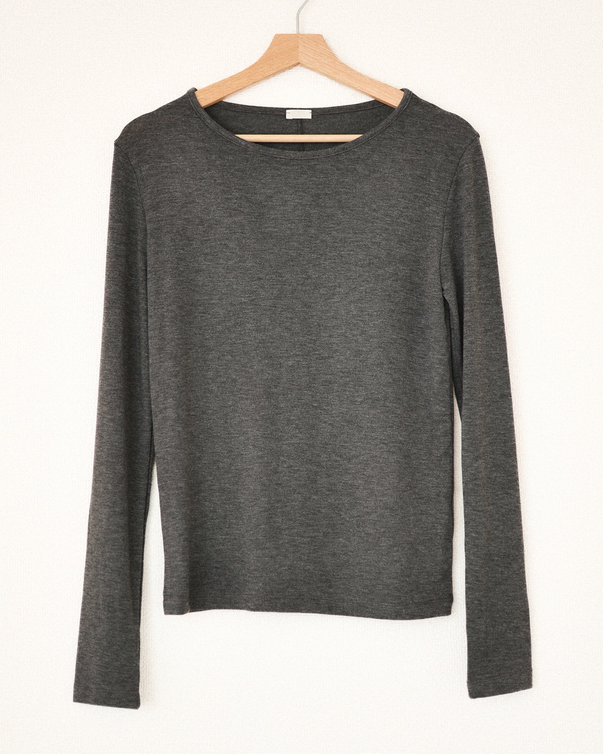 (Back in stock on 10/30) Fleetwood Long Sleeve Tee, Charcoal Grey