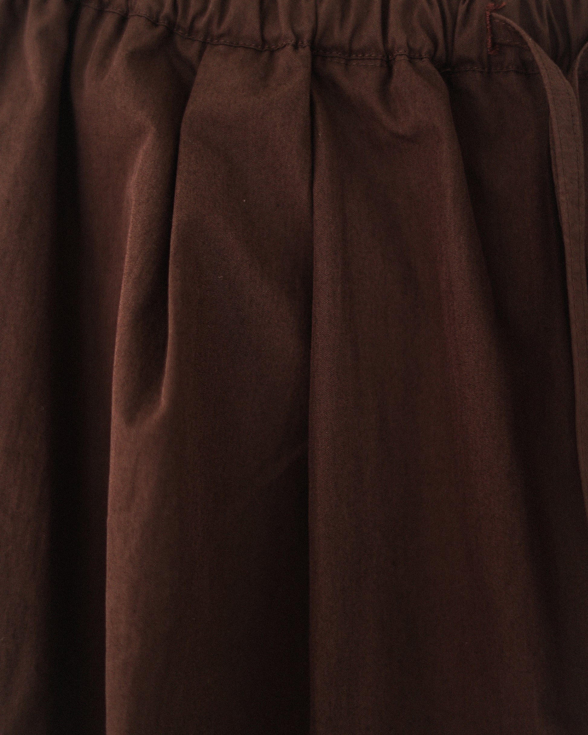 Eddie Drawstring Trousers, Chestnut Brown