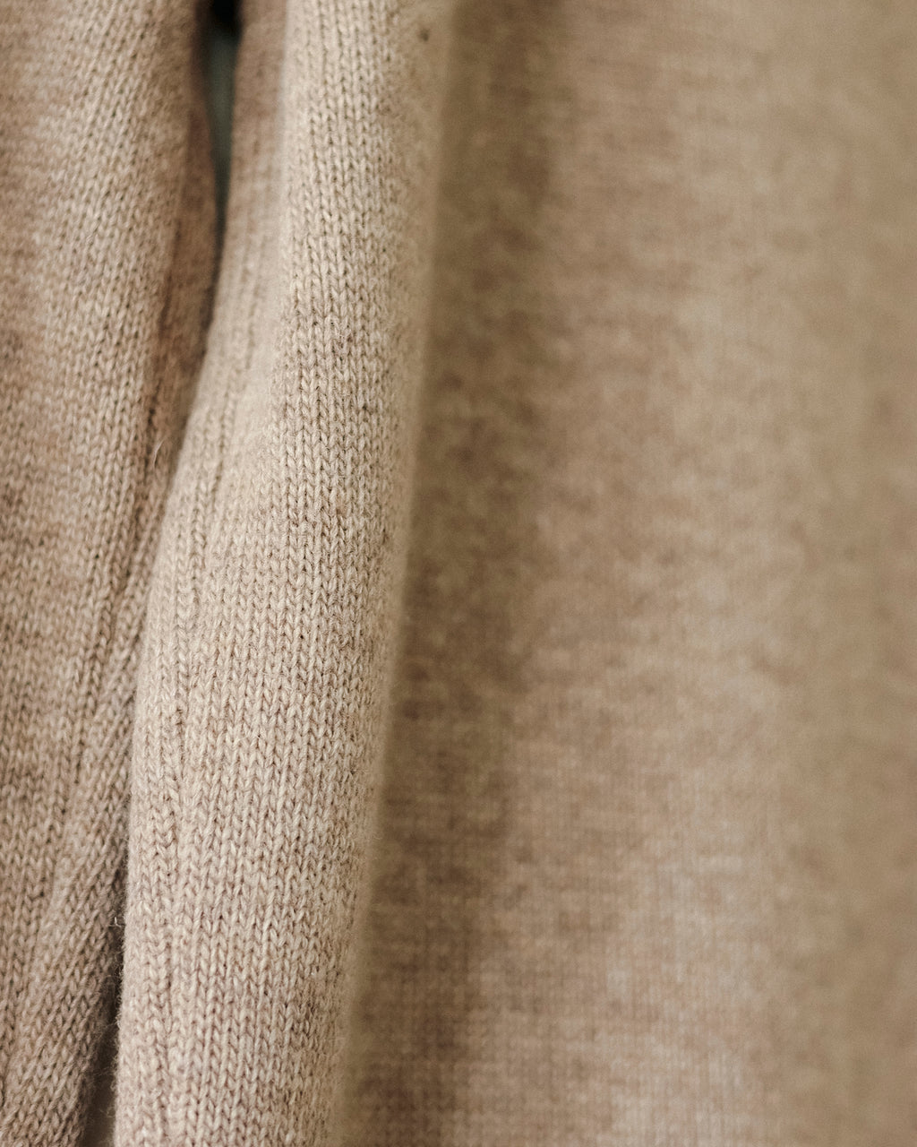 December Wool Relaxed Trousers, Nuts