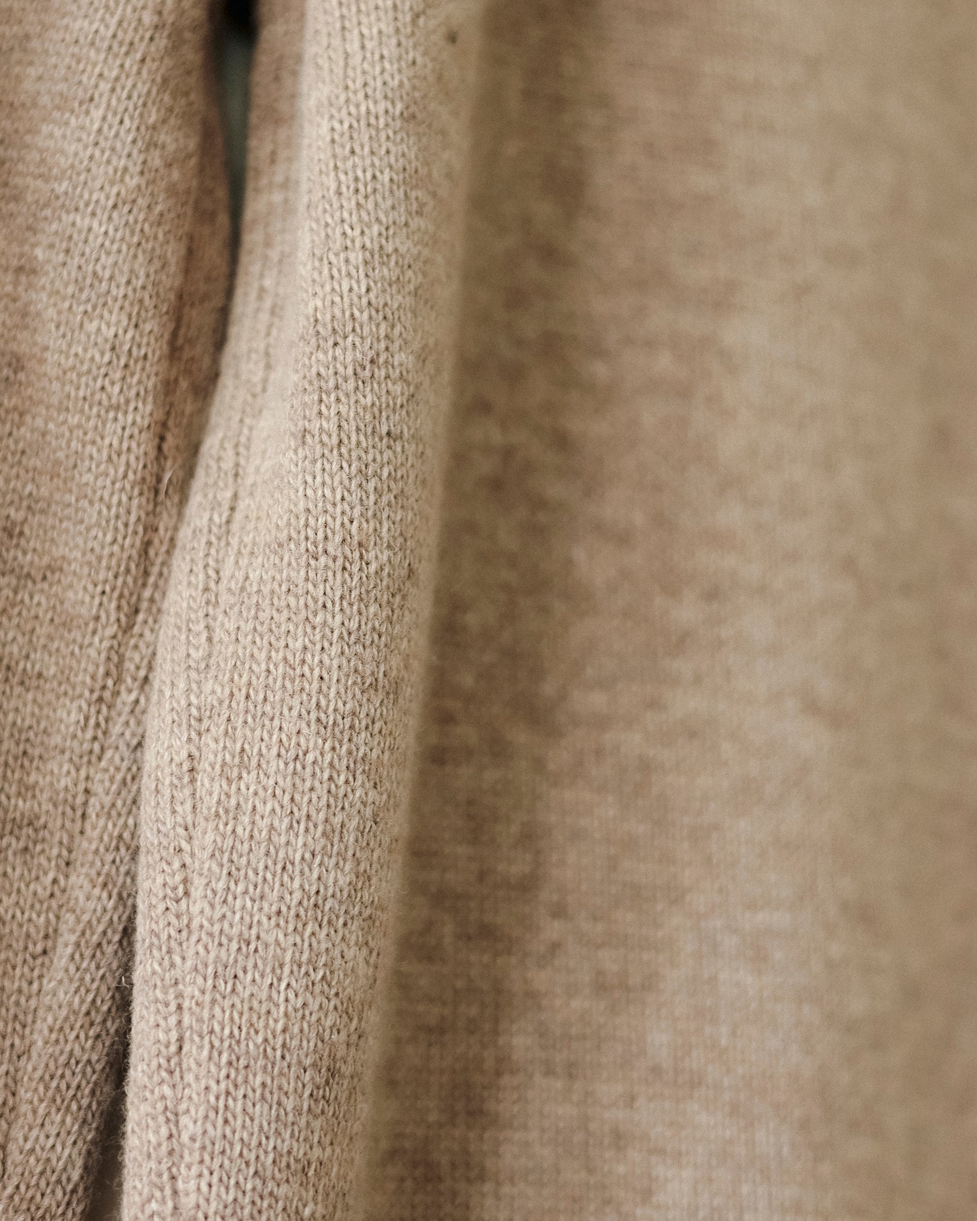 December Wool Relaxed Trousers, Nuts