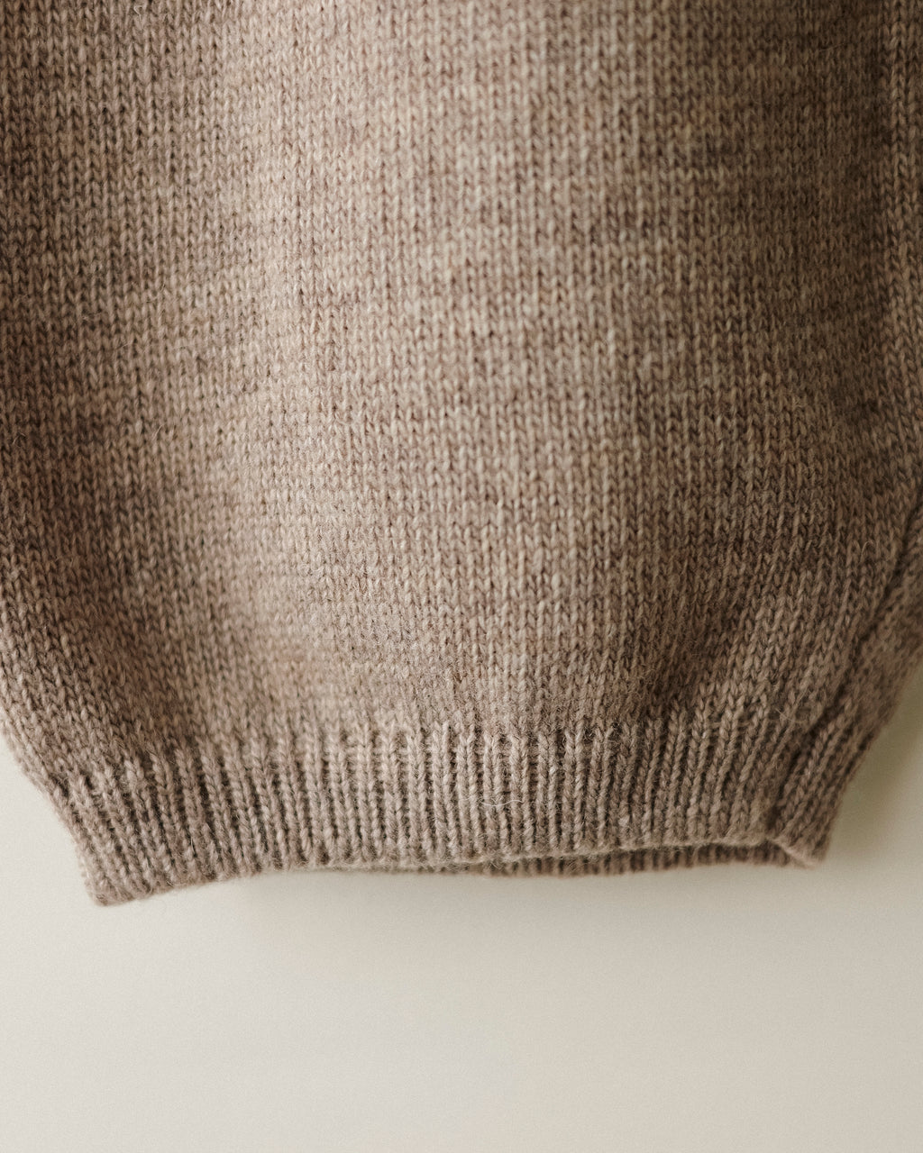 December Wool Relaxed Trousers, Nuts