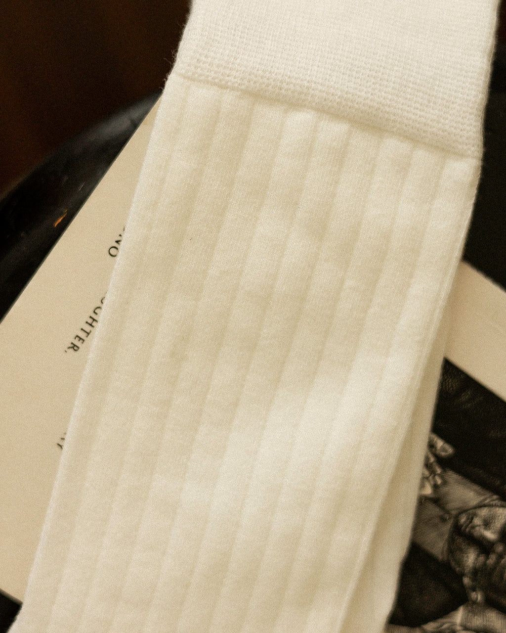 Classic Tabi Socks, Ecru