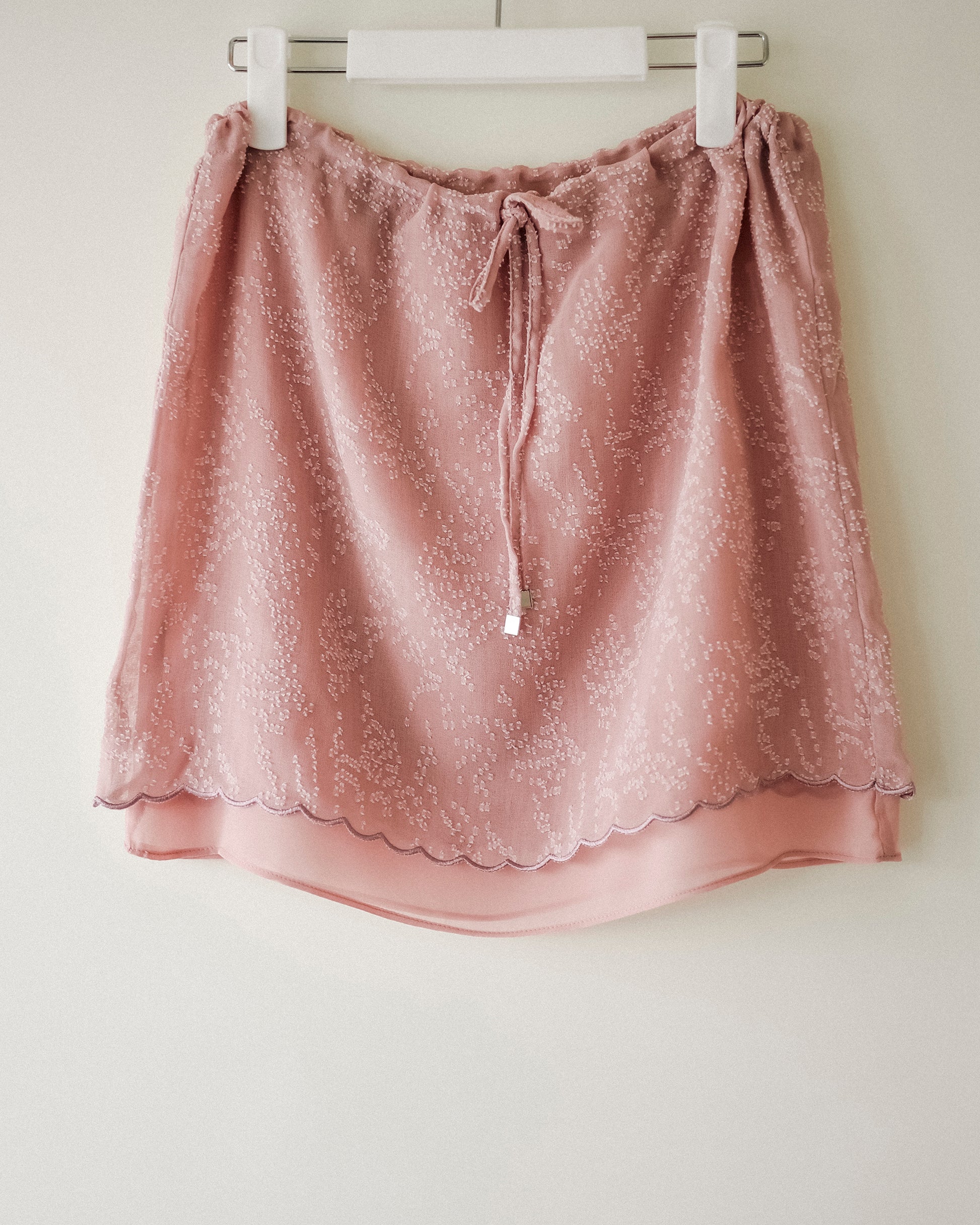 Persephone’s Veil Skirt, Winter Bloom Pink