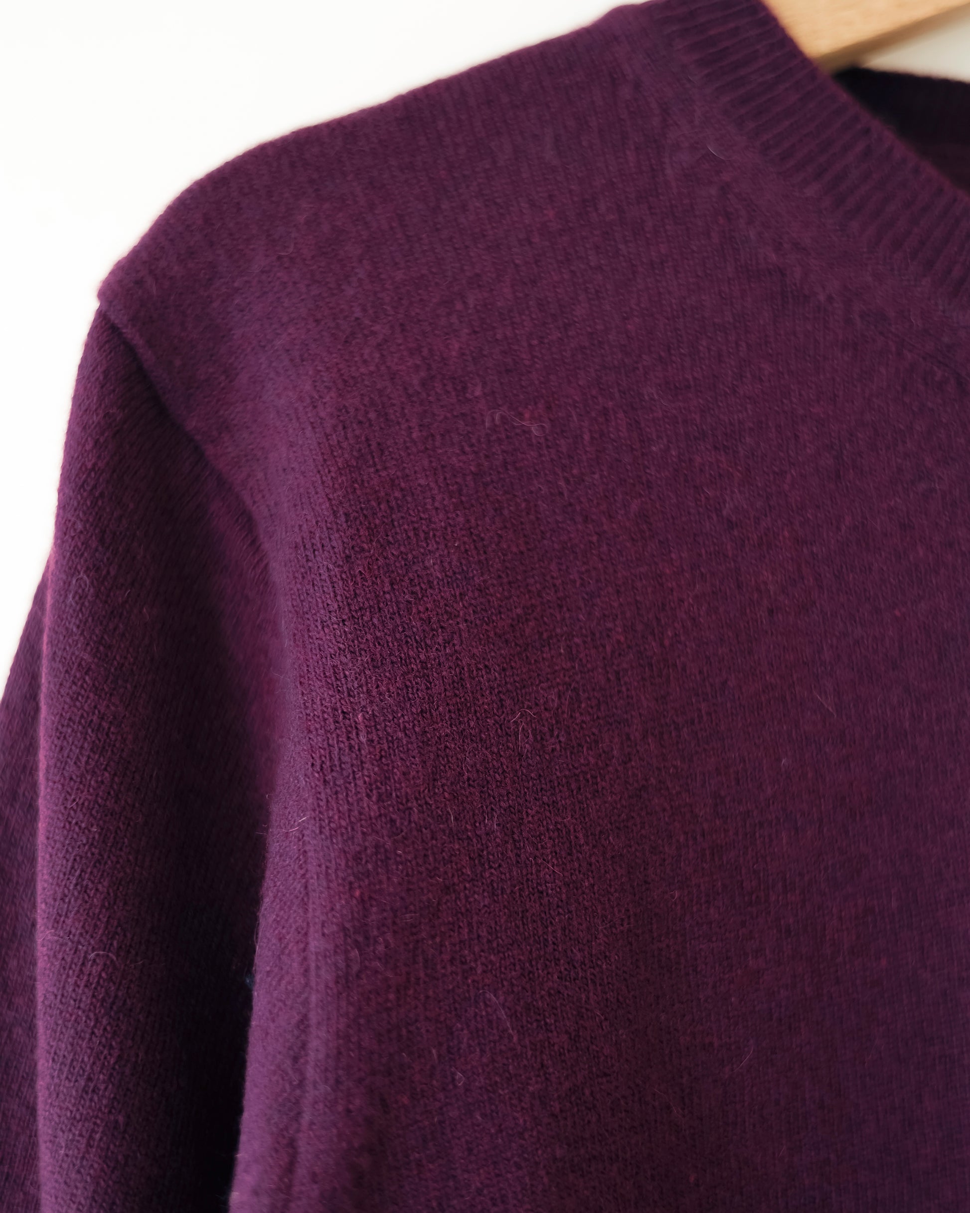Winter Opera Crewneck Jumper, Mulberry