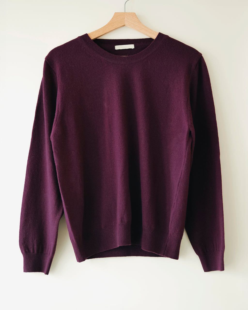 Winter Opera Crewneck Jumper, Mulberry