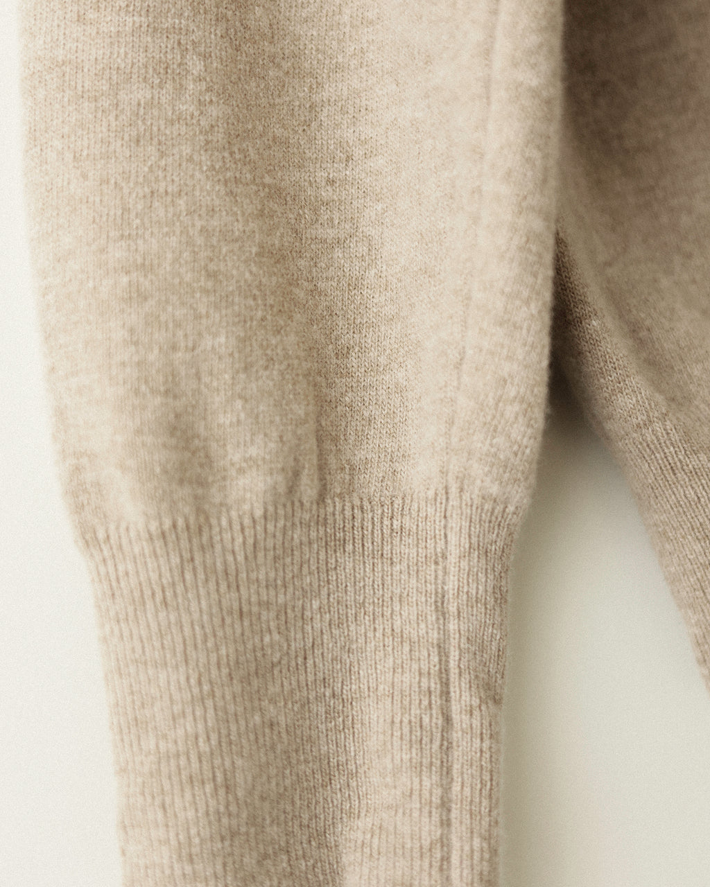 Cashmere Blend V-Neck Jumper, Marigold Beige