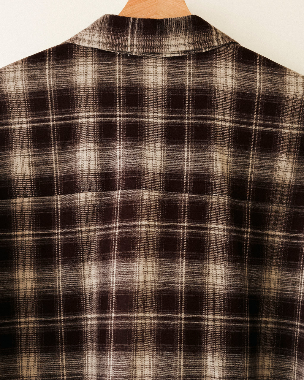 Highland Wool Check Shirt, Chestnut
