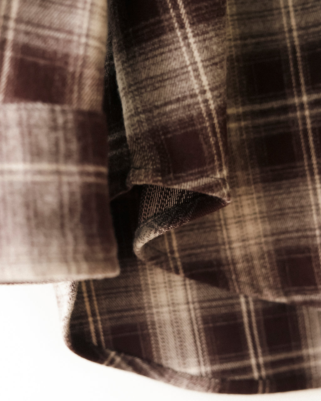 Highland Wool Check Shirt, Chestnut