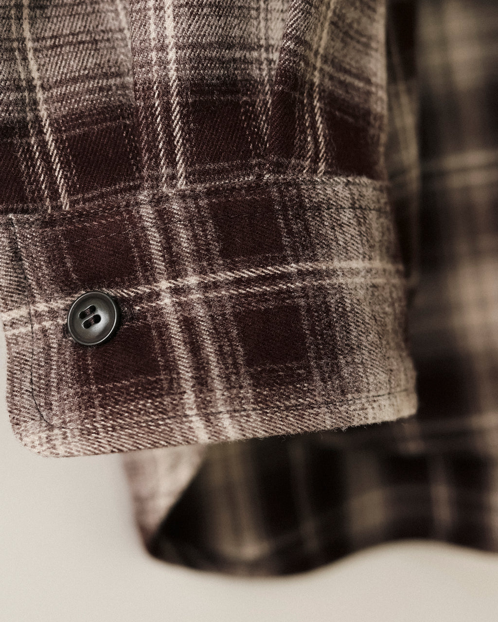 Highland Wool Check Shirt, Chestnut