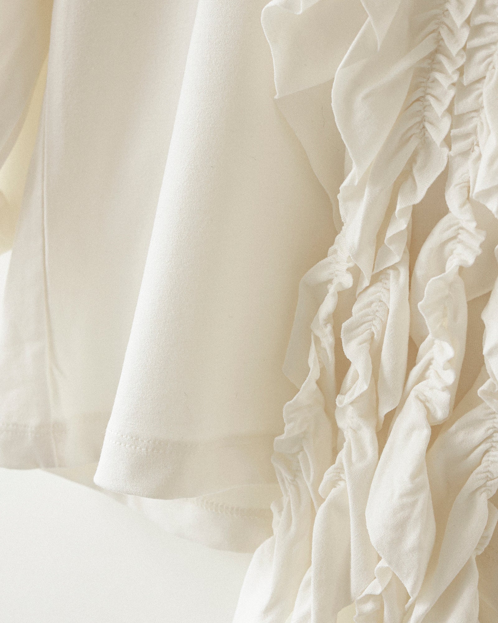 Opera Juliette Ruffled Tee, Tamago