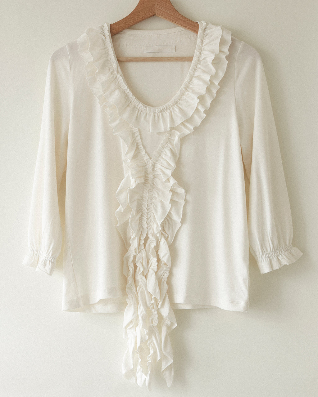 Opera Juliette Ruffled Tee, Tamago
