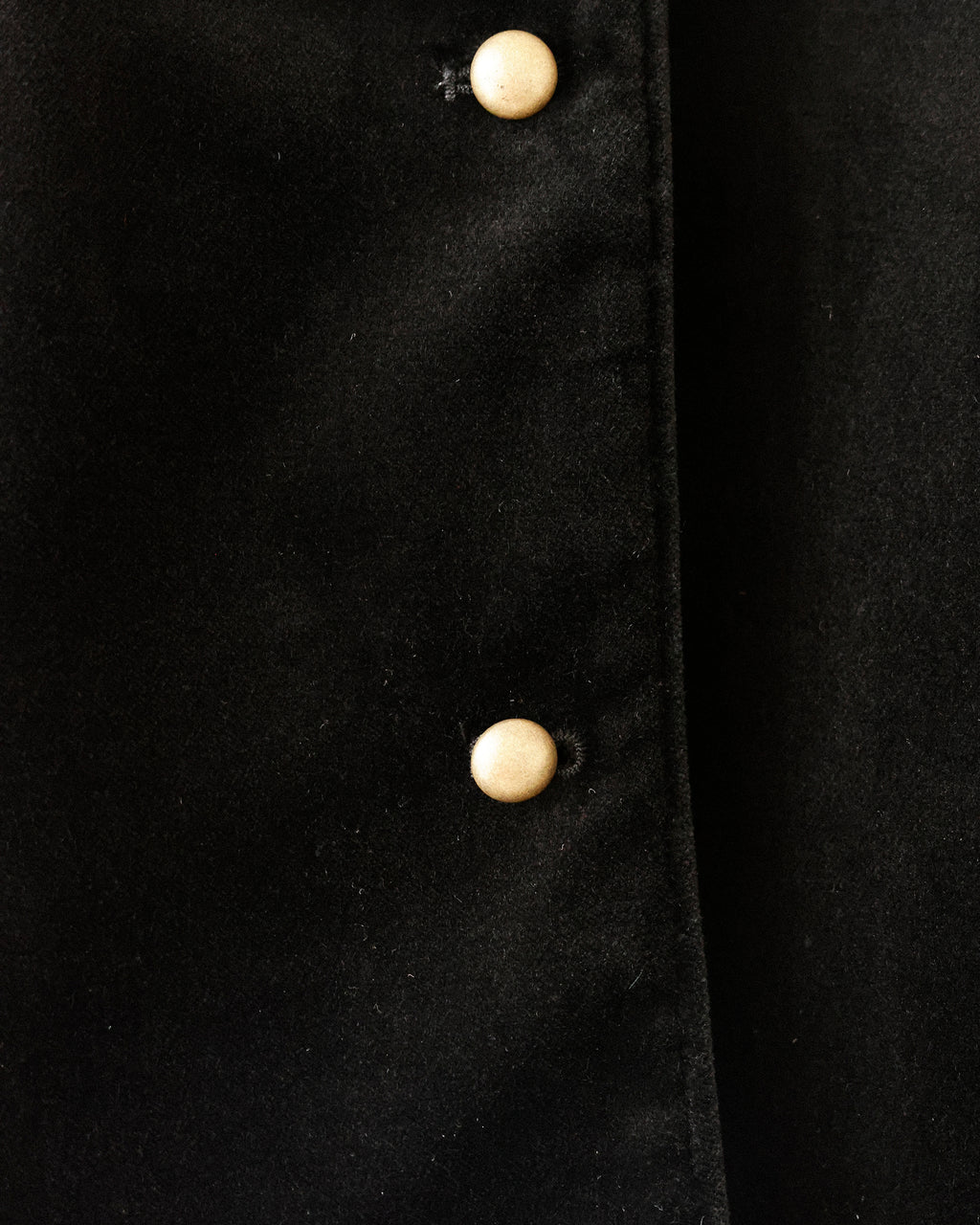 Baroque Velvet Raglan Jacket, Double Black