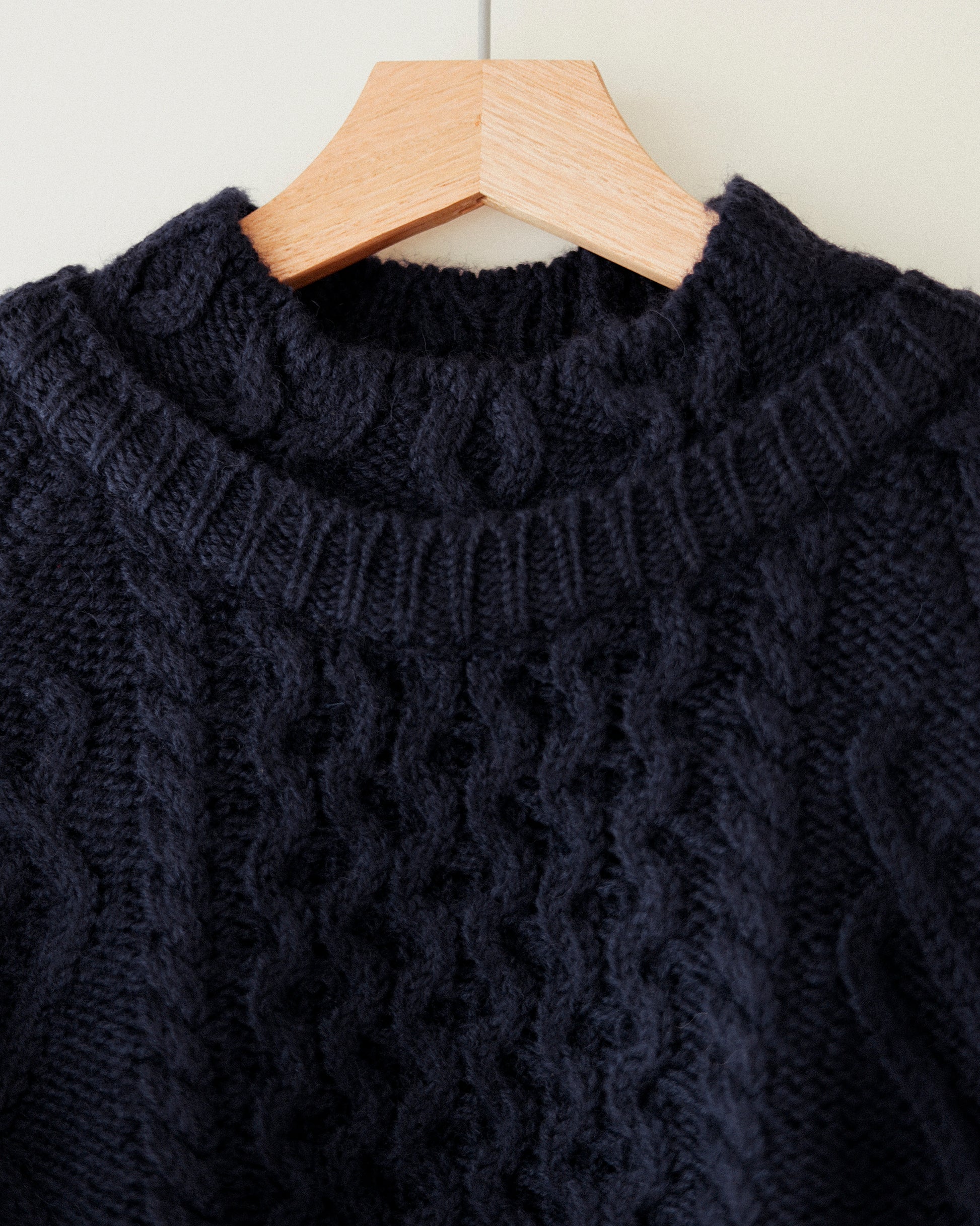 British Fisherman Jumper, Haydes Blue