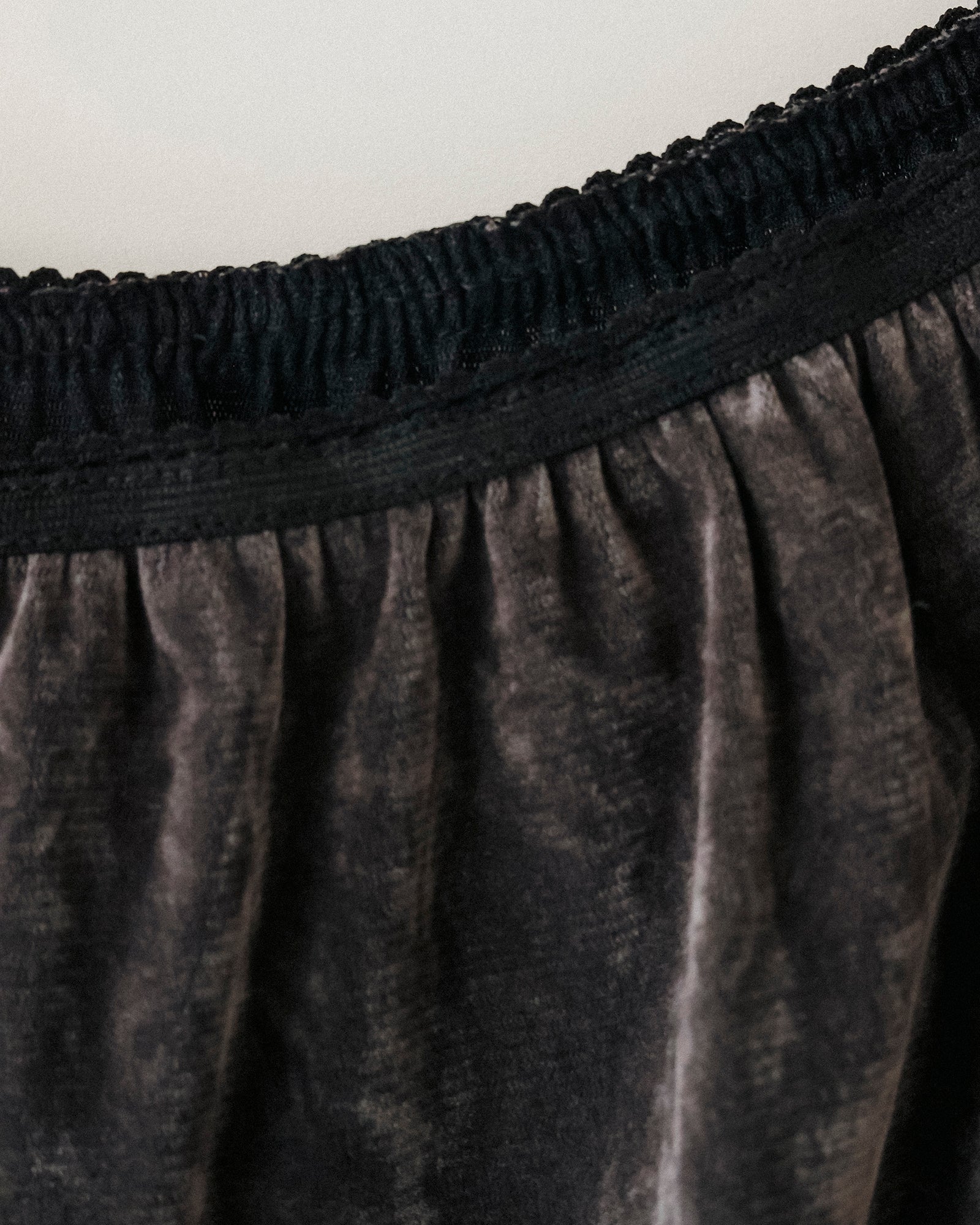 Belle Velvet Pumpkin Skirt, Storm