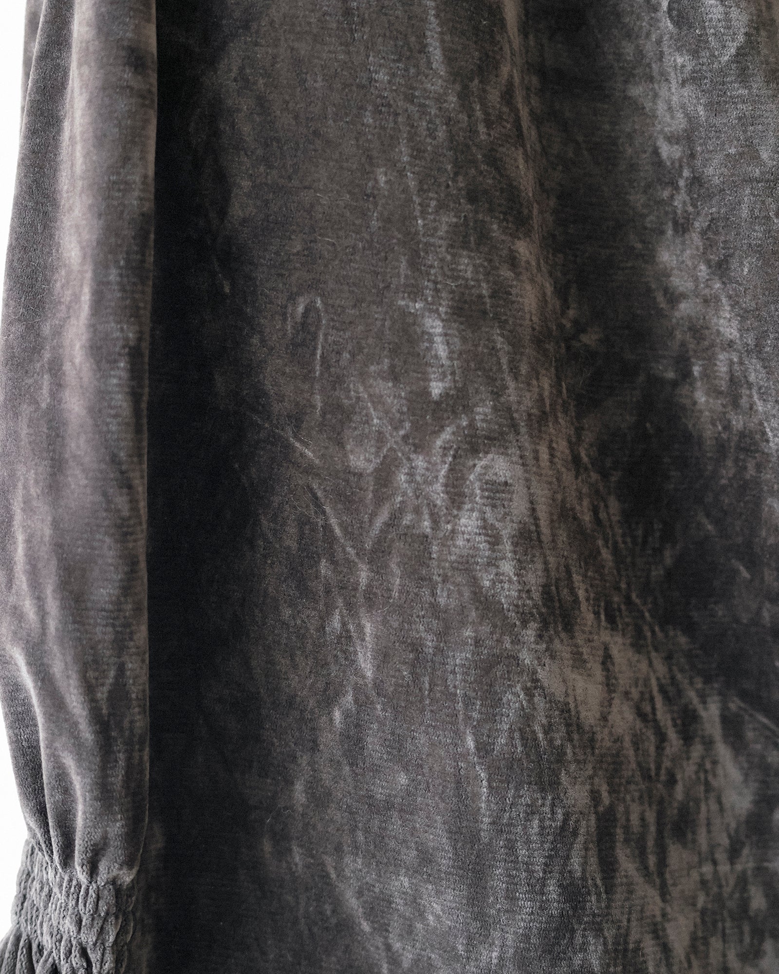 Belle Velvet Pumpkin Skirt, Storm