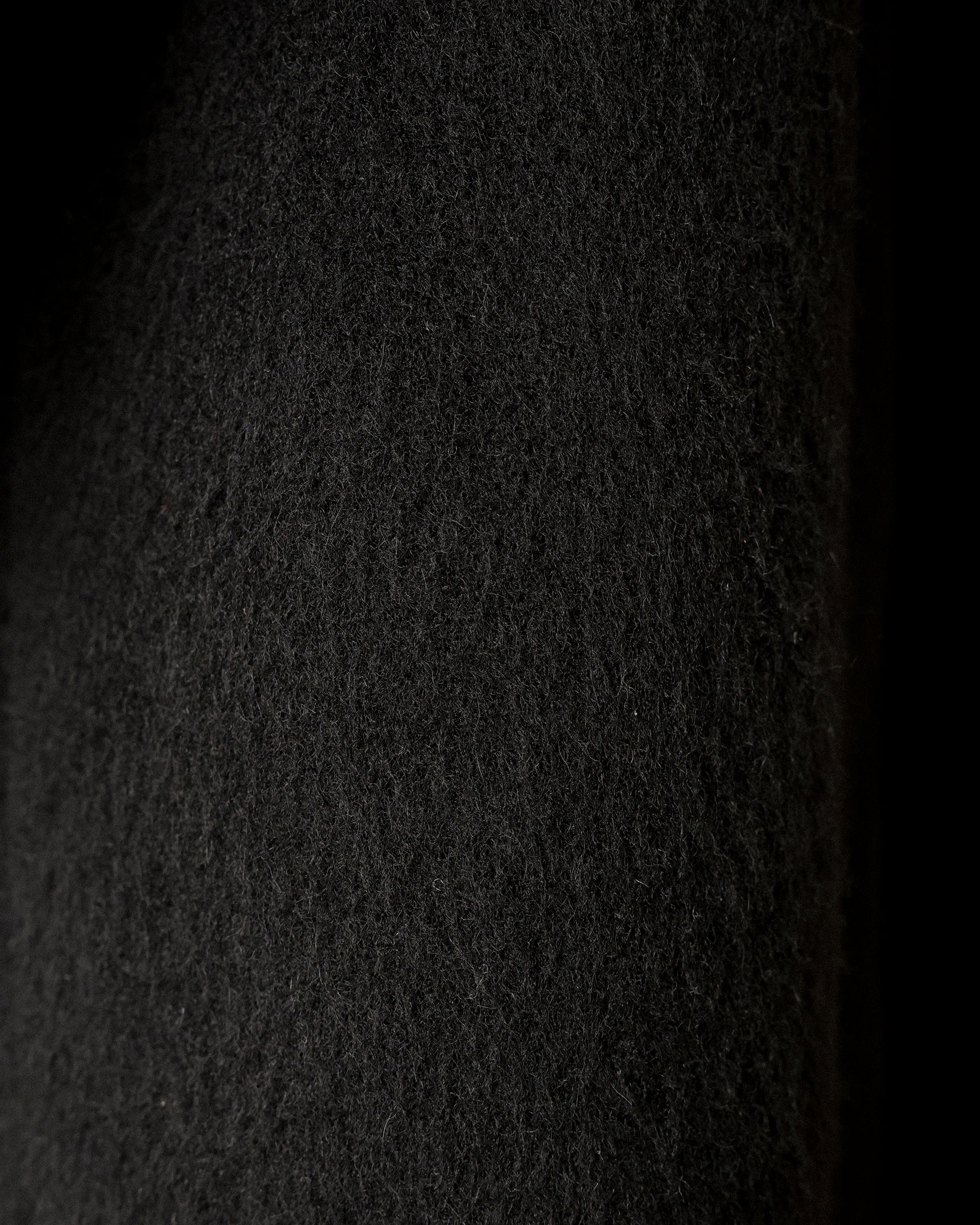 Nina Structured Camel Wool Coat, Noir