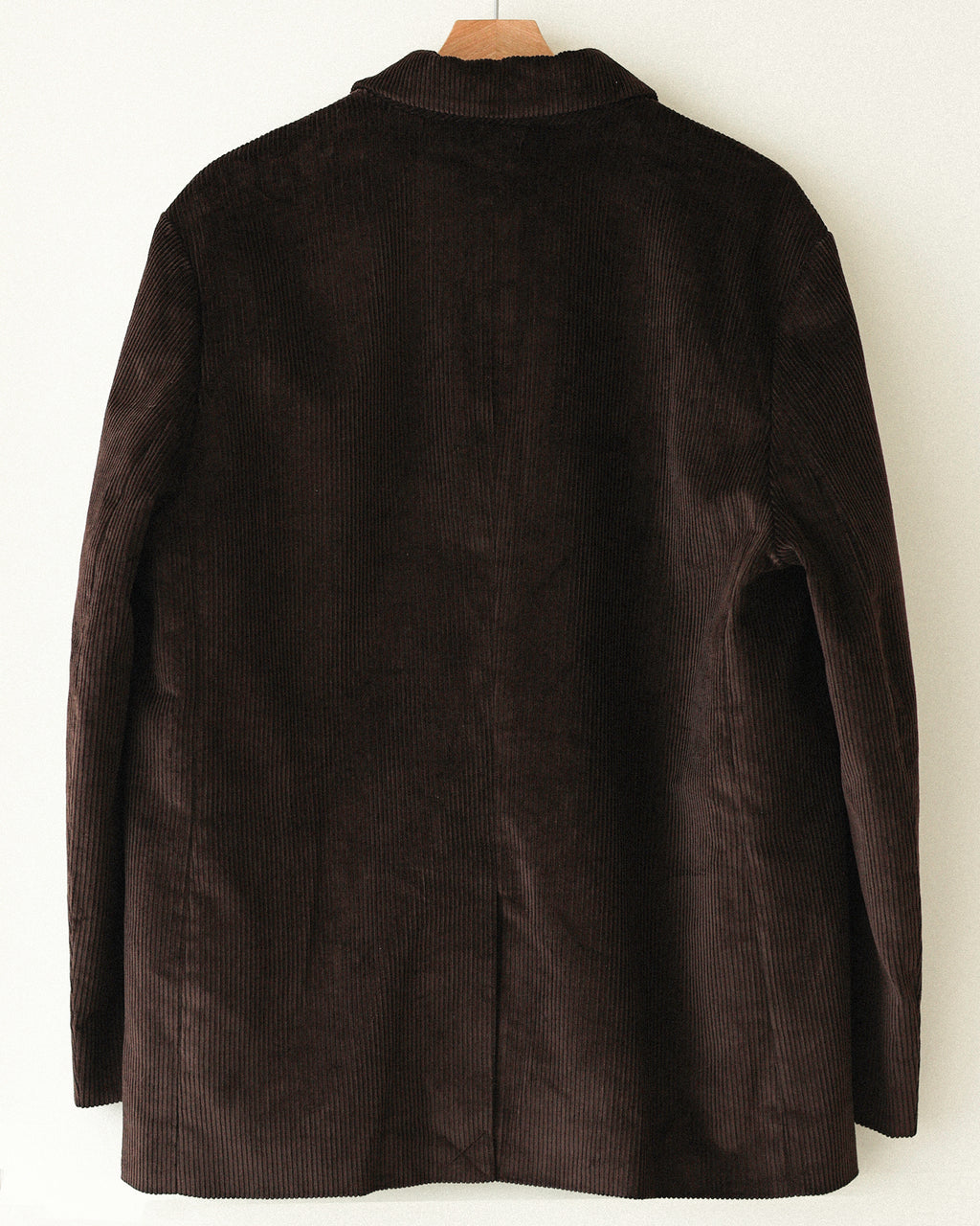 Leo Oversized Corduroy Jacket, Chestnut