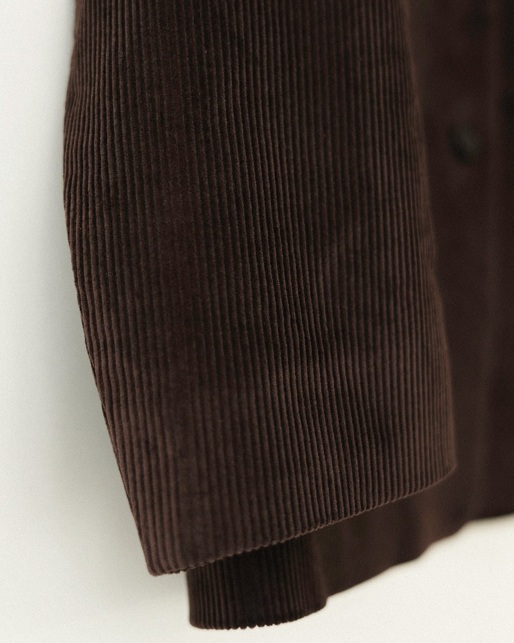 Leo Oversized Corduroy Jacket, Chestnut