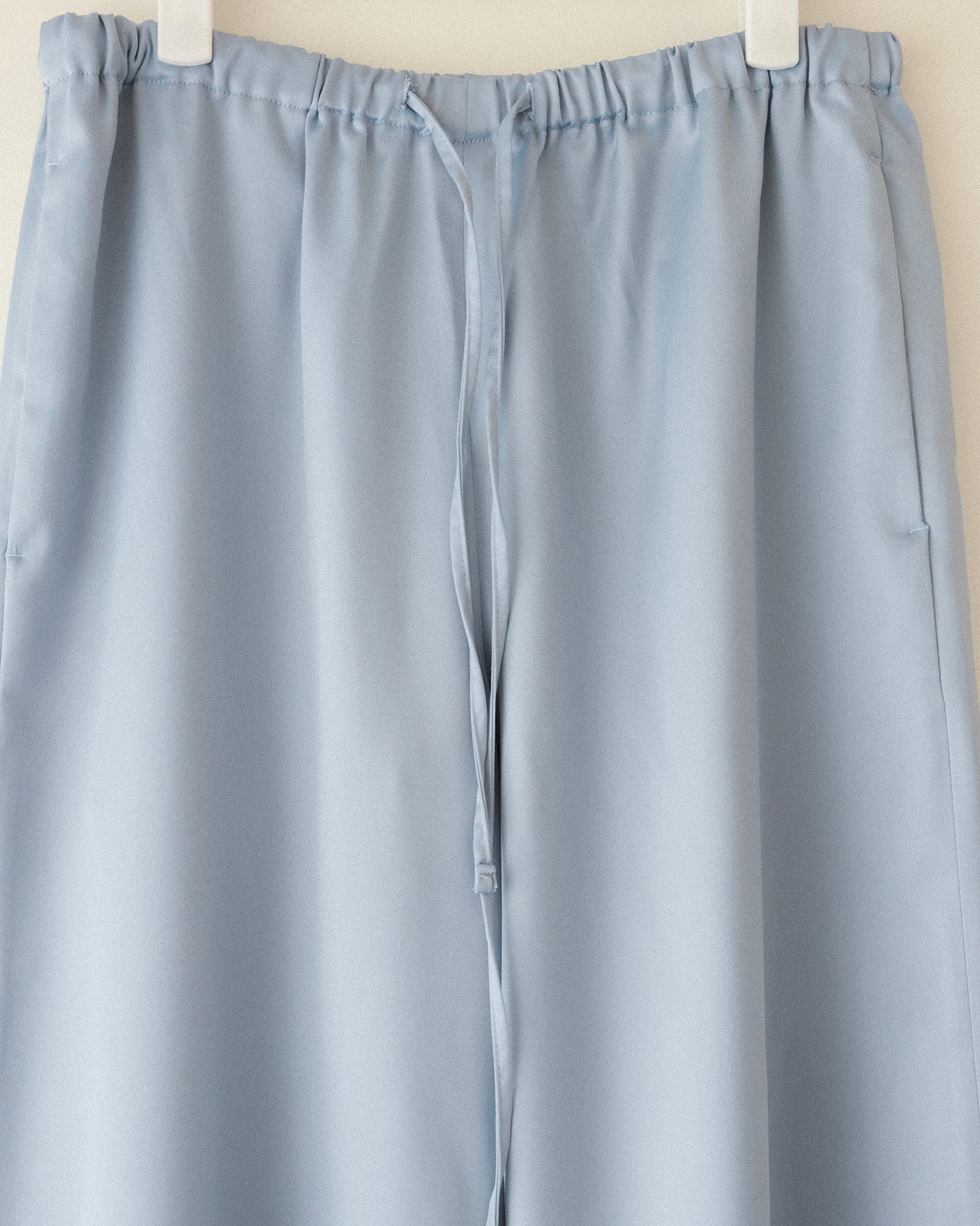 (Limited) Jasmine Dris Satin Trousers, Sky Diamond