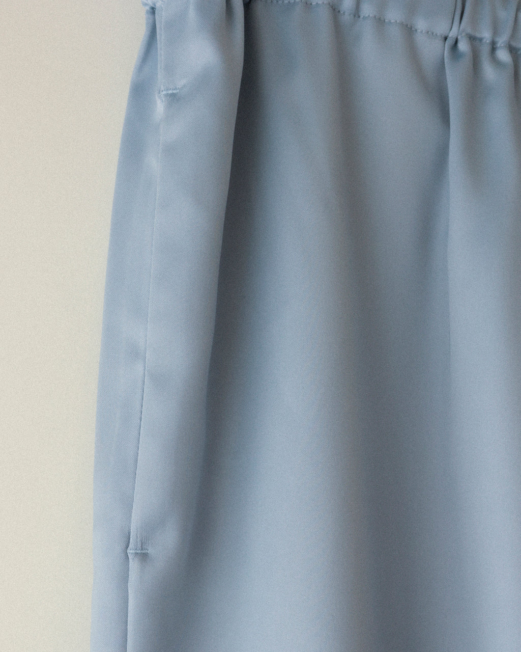 (Limited) Jasmine Dris Satin Trousers, Sky Diamond