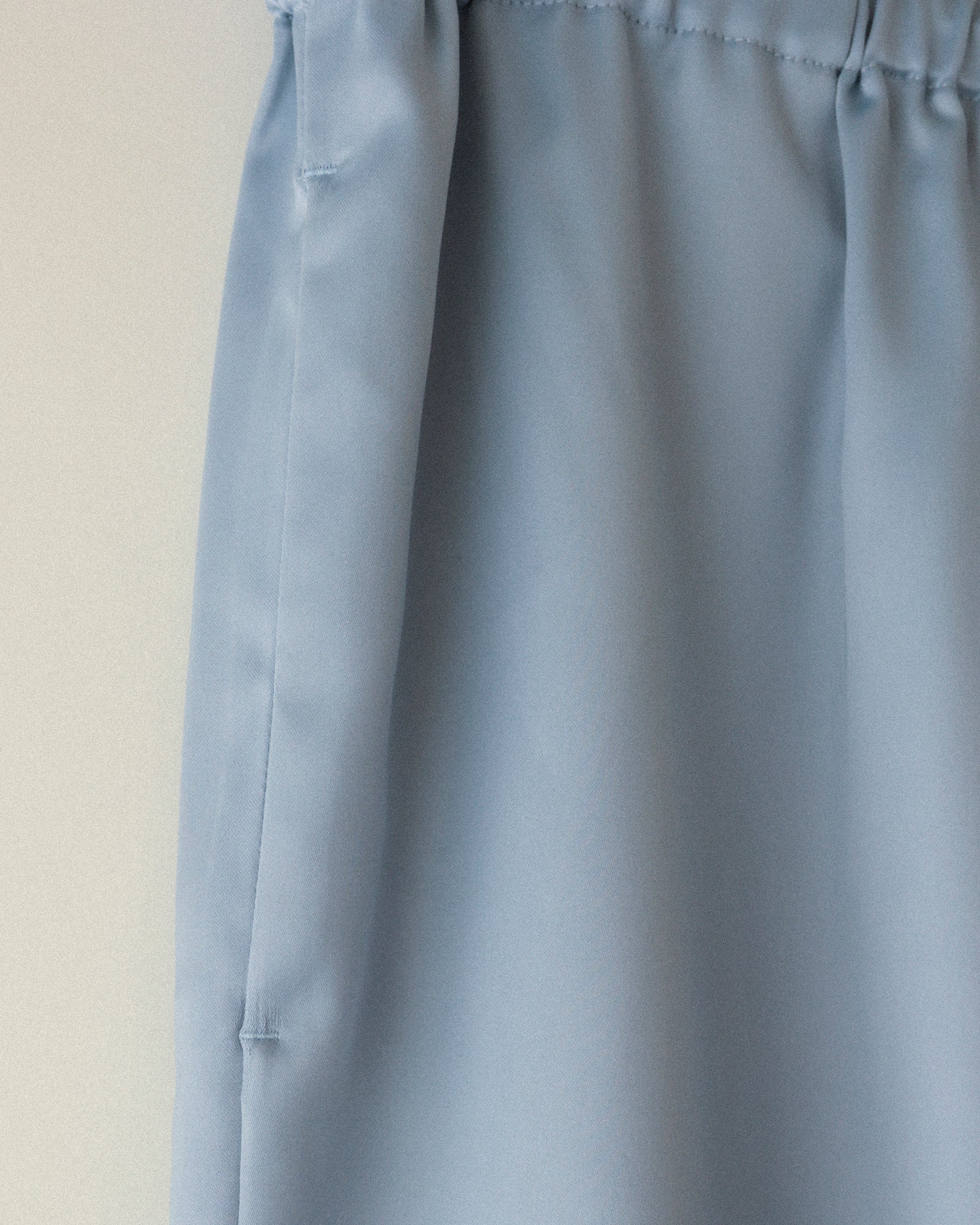 (Limited) Jasmine Dris Satin Trousers, Sky Diamond
