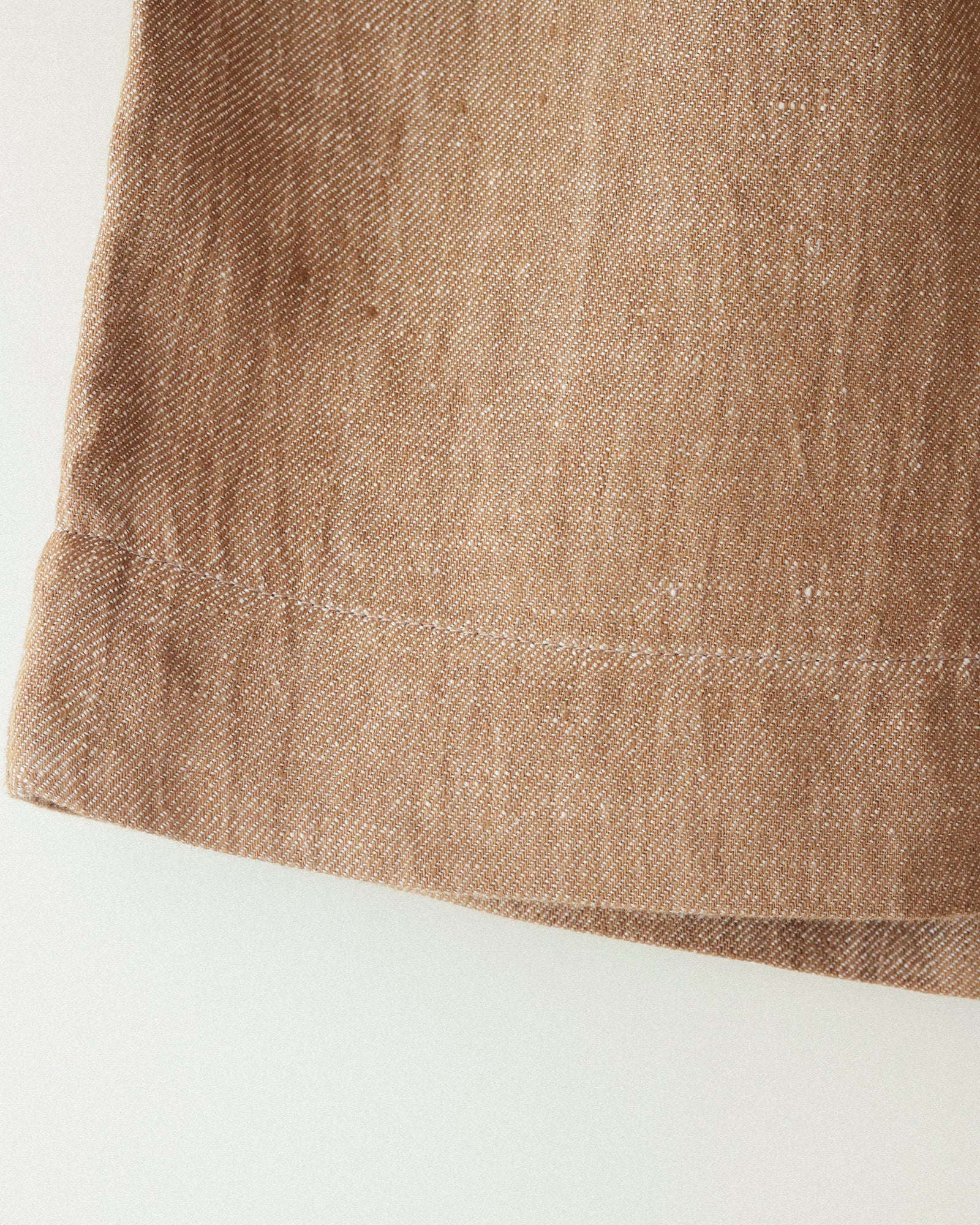 Mina Tailored Linen Bermuda Shorts, Sunwashed Natural Beige