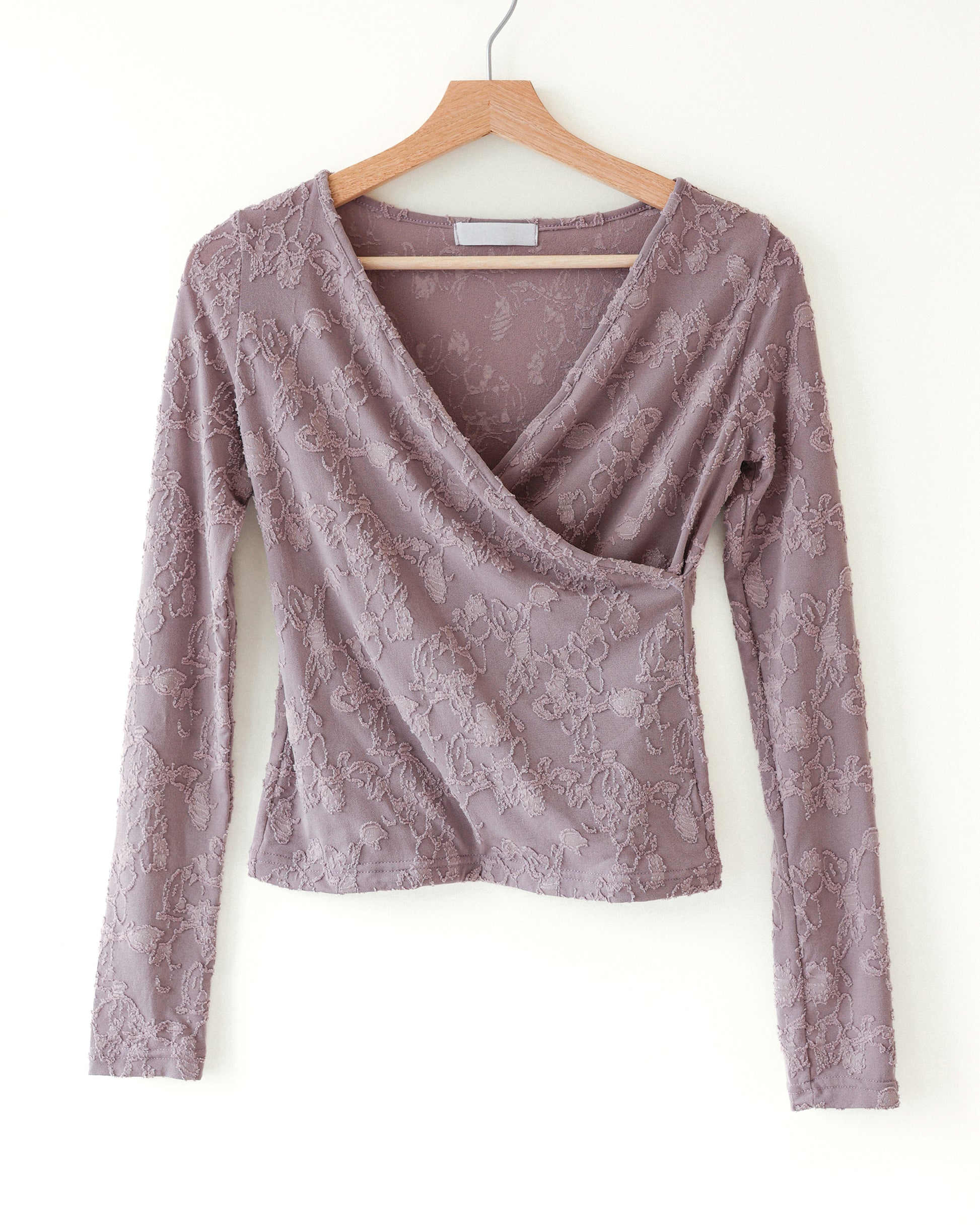 Petal Haze Wrap Top, Megara