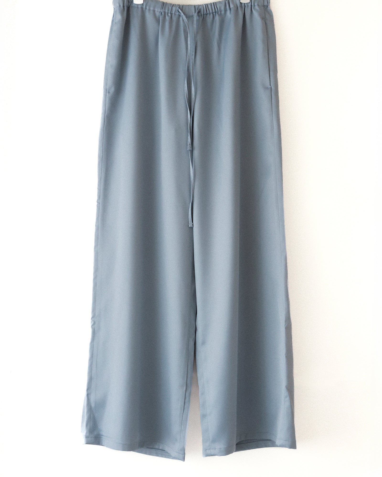 (Limited) Jasmine Dris Satin Trousers, Sky Diamond