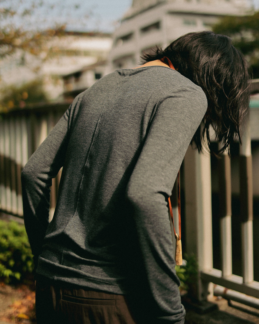 (Back in stock on 10/30) Fleetwood Long Sleeve Tee, Charcoal Grey