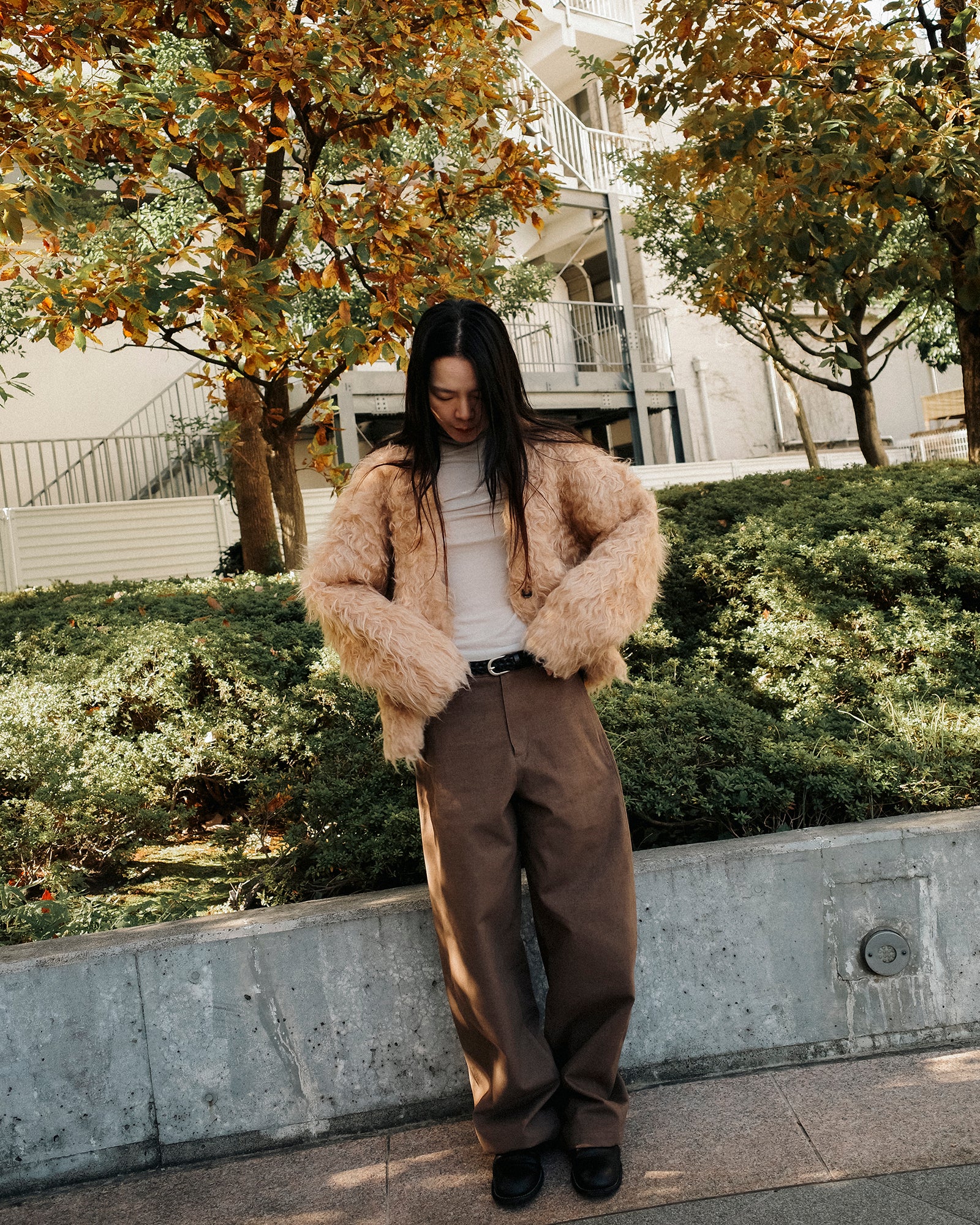 Sunset Brushed Cardigan, Caramel Toffee