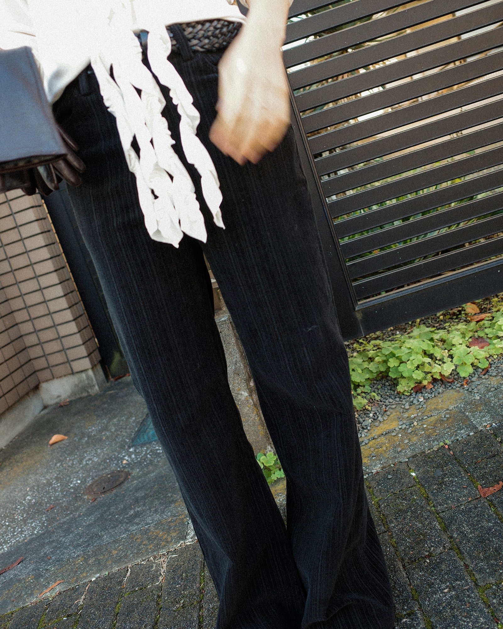 Pulp Fiction Corduroy Wide Trousers, Night time